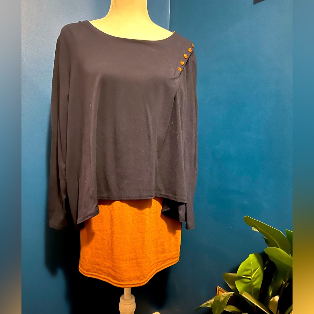 BOUTIQUE FIND : long sleeved layered shirt